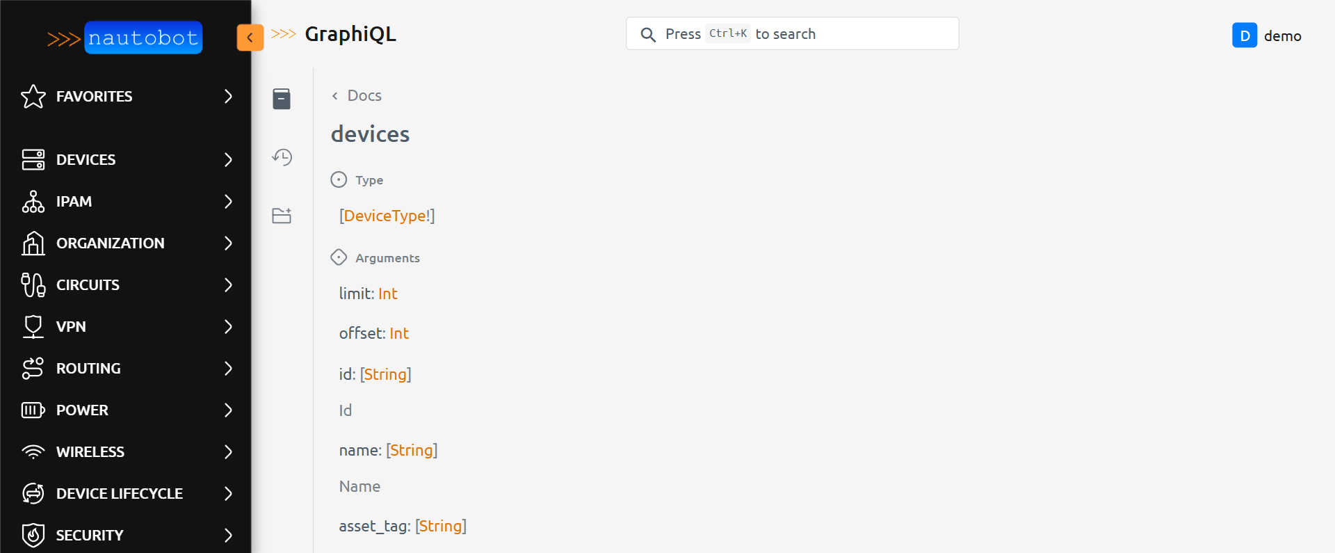 Documentation Explorer: Device Attributes